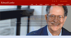 Desktop Screenshot of edwardlawler.com